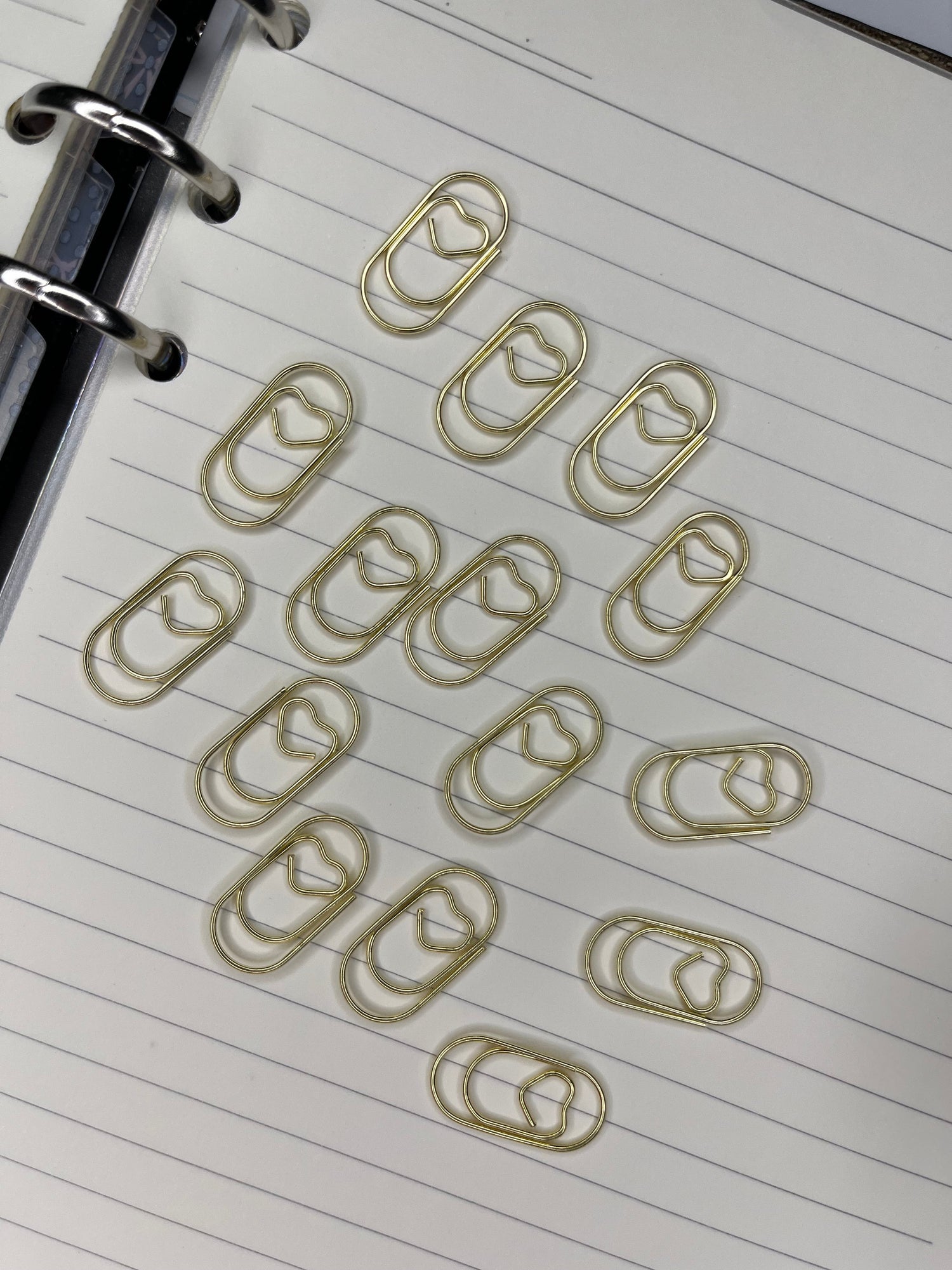Mini Paperclip Charms