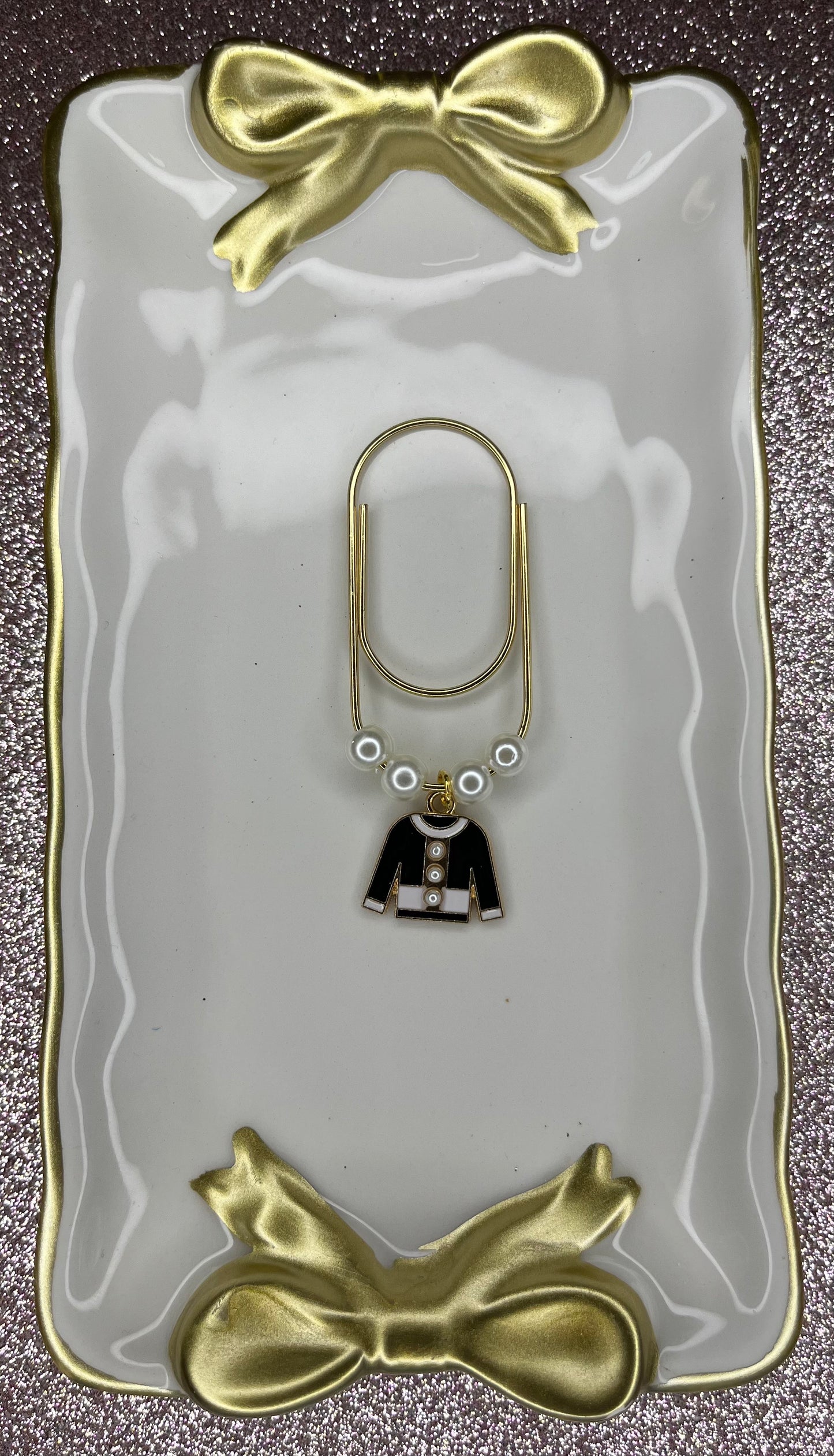 Large Paperclip Fashion Charms