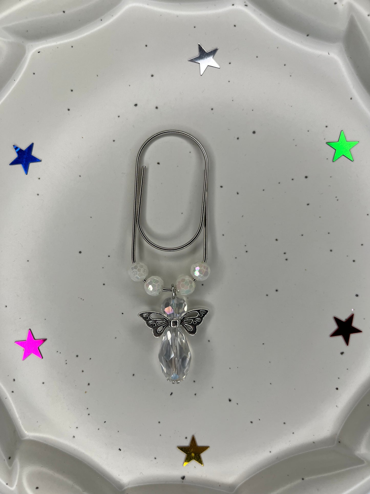 Large Paperclip Spiritual Charms