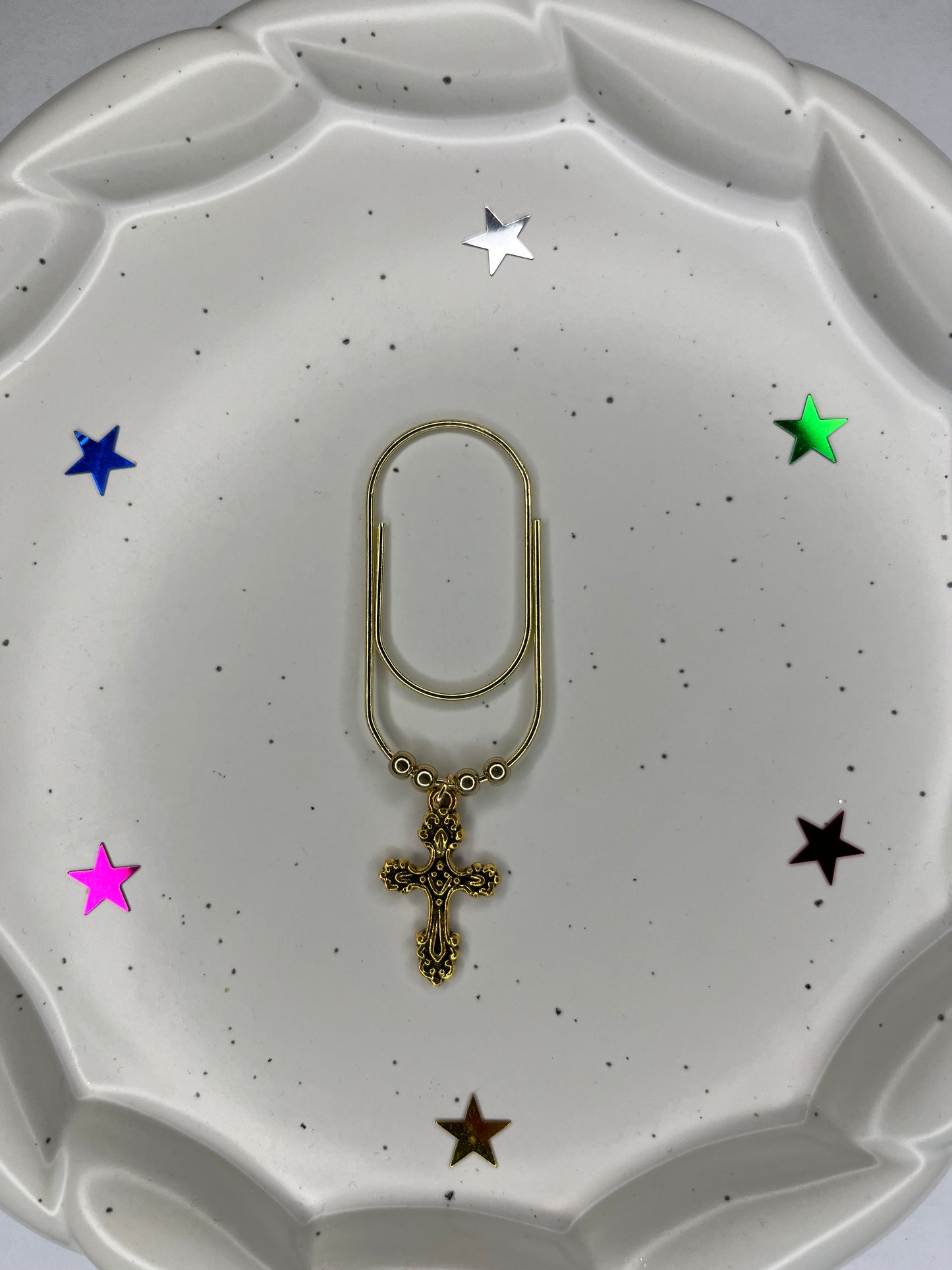 Large Paperclip Spiritual Charms